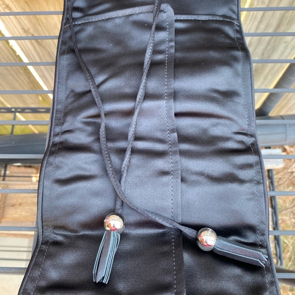 Coach Black Satin Jewelry Travel Bag - Picture 2 of 3